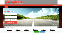 Desktop Screenshot of csmotorsuk.co.uk